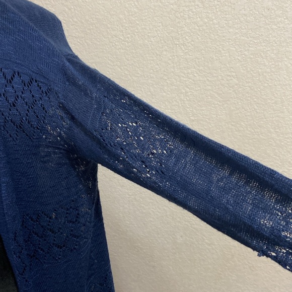 Navy Blue Cardigan - Picture 6 of 6
